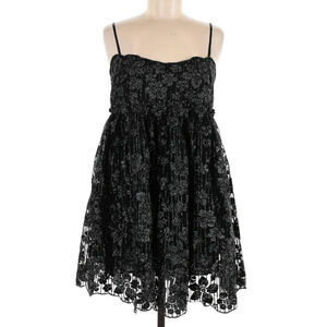 NWT Free People All That Glitters Sparkling Goth Lace Dress